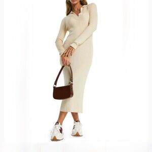 Topshop
Collar Long Sleeve
Sweater Dress